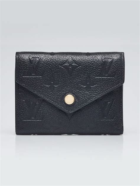 Victorine Wallet Monogram Empreinte Leather.